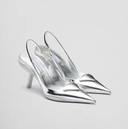 Дизайнерская обувь на высоком каблуке дизайнерские обувь для банкет-обуви роскошные женские туфли классическая треугольная пряжка декоративная лодыжка 9 см шпионные туфли 35-40 с коробкой