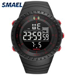 SMAEL Brand 2017 New Electronics Watch Analog Quartz Wristwatch Horloge 50 Meters Waterproof Alarm Mens Watches kol saati 1237224T