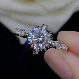 Wedding Rings Lover High Quality Cute Ring For Women Accessories Engagement Bling Cubic Zirconia Bisuteria Party Romantic