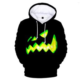 Men's Hoodies 2023 Funny Men Halloween Pumpkin Hoodie Lantern Smile 3D Printing And Dyeing Plus Size Cotton Sudadera Hombre Sweatshirt