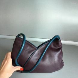 Evening Bags MEDIOW Luxury Designer Handbags For Women Soft PU Material 2023 Small Retro Underarm Shoulder Bag Magnetic Snap Closure