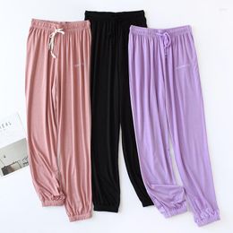 Women's Sleepwear Soft Summer Autumn Pyjamas Modal Pants Women Home Trousers Loose Casual Sleep Bottoms Pijamas Pyjama