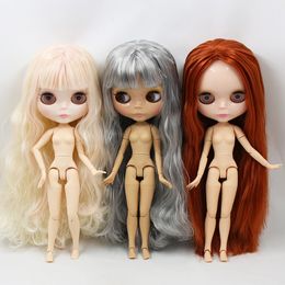 Dolls ICY DBS Blyth Doll 19 Joints Body 30CM Doll MatteGlossy Face Doll with Extra Hands DIY Toy for Girls 230210