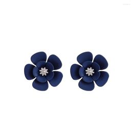 Stud Earrings MITTO DESIGNED FASHIONABLE JEWELRIES AND ACCESSORIES MULTIPLE RUBBER COATED FLOWER EARRING