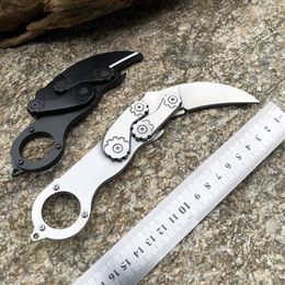 Outdoor Multi-functional Claw Knife Foldable Pocket Knives Camping Security Defence EDC Tool