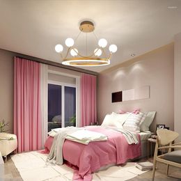 Pendant Lamps Modern LED Lamp Ceiling Chandelier Lighting With Crown Design For Living Room Kids Bedroom Decoration