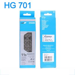 Original HG701 MTB 11 Speed Chains For Shimano Mountain Road Bike 11V Chain Bicycle Accessories And Parts OEM 0210