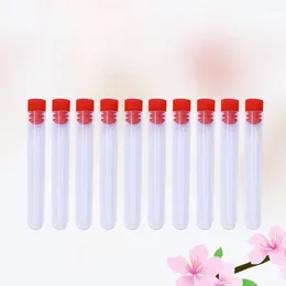 Storage Bottles Needle Tube Sewing Bead Case Holder Embroidery Clear Candy Dispenser Transparent Pocket Jar Toothpick Sample Experiments