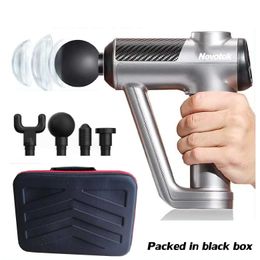 Massage Profession Electric Fascia Gun Exercising Muscle 4 head for Neck and Back Shaping Slimming massage tool dropshipping 0209