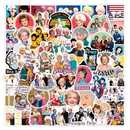 50Pcs TV Show The Golden Girls stickers golden Grammes Graffiti Kids Toy Skateboard car Motorcycle Bicycle Sticker Decals Wholesale