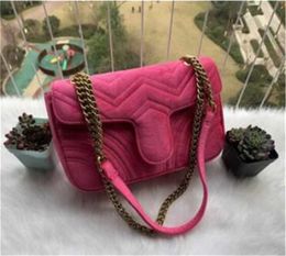 2023 Evening Bags Designers Women velvet Bag LOULOU Puffer Fashion Classic flap bag messenger bag Shopping Bags Luxury Handbag Purse Chain