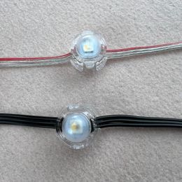 Strings DHL/FEDEX/UPS 1000pcs DC5V 50ct/SK6812-RGBW/20mm/addressable LED Pixel Module; 18awg Wire;IP68;13.5mm/xConnect