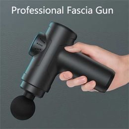 Professional Fascia r Tools Beauty Health Care Masajeador Deep Muscle Stimulator Relax Massager Gun 0209