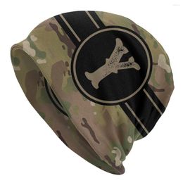 Berets Army Camouflage Bonnet Femme Slouchy Beanie Hat Hip Hop Military Style Letter Y Outdoor Ski Skullies Beanies Caps