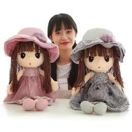 Dolls Cute Cartoon Original Stuffed Doll High Quality Wear Sun Hat Mayfair Dolls Plush Toys For Children Girls Christmas Birthday Gift 230210