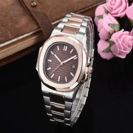 Top Brand Timepiece 2021 NEW Fashion Women Mens Stainless steel belt Watches Casual a1 watch Quartz Business Watch Gift Clocks Hor195w