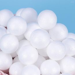 Party Decoration Foam Styrofoam Craft Polystyrene White Crafts Diy Christmas Round Shapes Decorations Smooth Floral Supplies Sphere Inch 6Cm