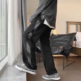 Pantaloni da uomo Pantaloni della tuta Uomo Harem dritto Uomo coreano Uomo Casual Autunno Streetwear Cn (origine) Figura intera Quattro stagioni Y2302