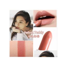 Lipstick Make Up Matte New Colour Veet Teddy 3G 10Pcs/Lot Drop Delivery Health Beauty Makeup Lips Dhh3B