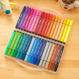 Markers Colorful Pen Art Marker Drawing Set Colors Children Watercolor Pen Safe Nontoxic Water Washing Graffiti Friendly Environmental 230209