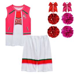 Clothing Sets Movie Season 4 Chrissy Cosplay Hawkins High School Cheerleader Uniform Adult Kids Halloween Party Suit W230210