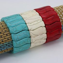 Strand Turkey Stone Elastic Bracelet Multi Collocation DIY Three Shapes Can Be Selected(a Set Of Colors)wholesale