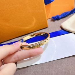 New hip-hop bracelet womens bracelet wristband cufflink chain designer letter Jewellery crystal 18K gold-plated stainless steel wedding valentine gift bracelet S267