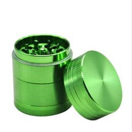 new cigarette mill diameter 40mm Aluminium alloy material concave convex tooth 4 layer metal smoke cutter.