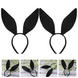 Bandanas Ears Headband Cosplay Hairparty Women Ear Costume Accessories Halloween Adult Black Funny Band Set Kids Accessory