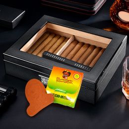 24pcs/box Cigar Flavour Fragrant Tablet Fragrant Slices Preserve Cigar Aroma Maintain Cigar Humidity Natural Cedar Wood Bug Repellent Control Cigar Accessories