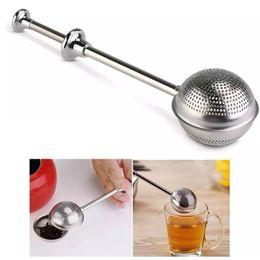 Stainless Steel Tea Strainers Telescopic Ball Household Teas Filter Diffuser Teaware