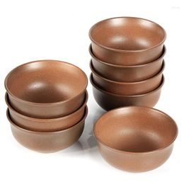 Bowls Japanese Style Dinnerware 4.5 Inch Stoare Bowl Ceramic Steamed Rice Household Soup Tea Kitchen Dinner Tableware