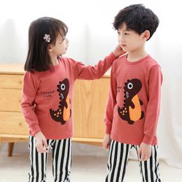 Clothing Sets Girls Pajamas Set Summer Homewear Teenage Sleepwear Cute Cotton Pijamas Pyjamas for Kids Children's Day Gift Boys Night Suits W230210