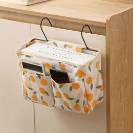 Storage Bags Bag Multi-function Double Hangers Waterproof Hanging Fabric Bedside