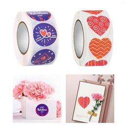 Gift Wrap 500 Pieces Seal Labels Decorative Creative Valentine Stickers For Packaging Party Accessories Festival Bouquet Cards Making