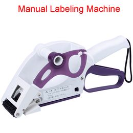 Qihang top Manual Labelling Machine Round Bottle Adhesive Sticker Price Tag Labeller Flat Labeller For Cap Bottle