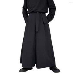 Men's Pants Autumn Trousers Creative Japanese Style Men Irregular Spring Dark Samurai For Cosplay