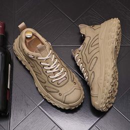 Mens shoes Dress Shoes Retro style Men Loafers Heighten shoes Men's Tyre tread Flats Plus Size US 6.5-9