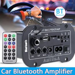 Interior Decorations Car Bluetooth Digital Audio USB DC12V/24V/220V Mono HIFi Bass Power Amp Automobiles Accessories