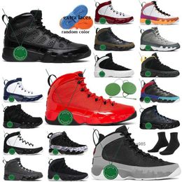 2023 2022 Men Basketball Shoes 9s jumpman 9 Fire Red Particle Grey Change The World Chile Red University Gold Blue Olive Concord mens trainers