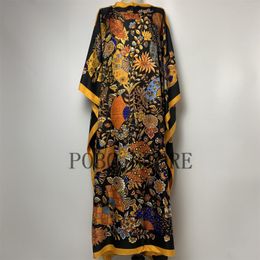 Scarves Scarfstyle Caftans Woman Fashion Female Poolside Summer Casual Twill Silk Floral Evening Party Beach Long MaxiDress&Shawls