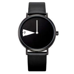 Wristwatches CE77 Fashion Unisex Watch Single Second Hand Quartz Waterproof BeltWristwatches