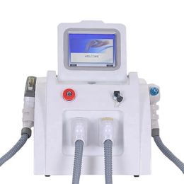 Permanent 2 In 1 Nd Yag Laser Tattoo Removal Machine IPL OPT Hair Removal Machine ND YAG 2023 NEWEST For Salon Tattoo Removal