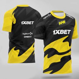 Men's T Shirts Navi-Navi Gaming Team T-shirt CSGO Professional Player Streetwear Suit Men And Women Custom ID Jersey Polyester Material