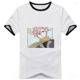 Men's T Shirts Anime ID:INVADED Tshirt Narihisago Akihito Sakaido Short Sleeve Casual Fashion Unisex Cute Print Tee