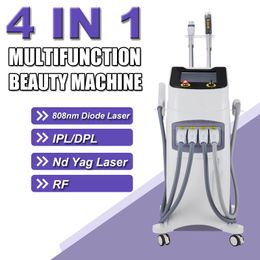 808nm Diode Laser Hair Removal Machine Nd Yag Laser IPL DPL RF Multifunction Beauty Skin Rejuvenation Equipment Salon Home Use