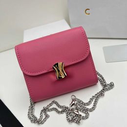 Brand Designer Change Purse Card pack Handbag Gift Box New Sailin Triumphal Arch Short Wallet Chain Crossbody Bag Multi Functional Change Factory Direct Sale