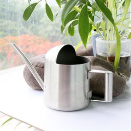 Watering Equipments Stainless Steel Indoor Flower Pot Gardening Balcony Can Succulent Plant