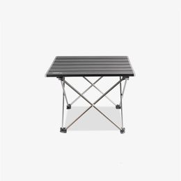 Camp Furniture Portable Table Folding Camping table Desk Foldable Hiking Travelling Outdoor Garden Picnic table Al Alloy Ultra-light 230210