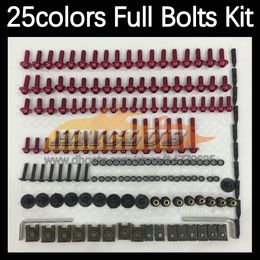 268PCS Complete MOTO Body Full Screws Kit For Aprilia RSV1000R RSV1000 RSV 1000 R 16 17 18 19 2016 2017 2018 2019 Motorcycle Fairing Bolts Windscreen Bolt Screw Nuts Nut